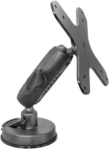 حوامل ARKON قوية VESA 75 / 100 حامل شفط الزجاج الأمامي للخدمة الشاقة | رمح قابل للتعديل صعبة | قاعدة قوية للزجاج الأمامي | لأجهزة التلفاز المتوافقة مع معايير VESA، والأجهزة اللوحية، والشاشات، والمزيد in Kuwait