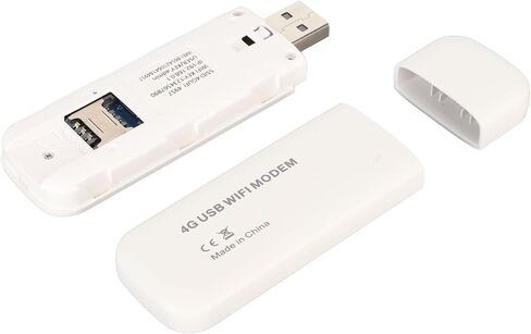 جهاز توجيه USB واي فاي عام 4G، جهاز توجيه محمول مع فتحة بطاقة SIM صغيرة للهاتف، يدعم مشاركة 10 أجهزة وشبكات 4G متعددة، وصول سريع ومستقر إلى الإنترنت عالي السرعة in Kuwait