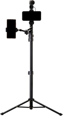 Fotopro 61in Photography Light Stand, 5-Section Lightweight Aluminum Travel Tripod Stand for Studio, Detachable Selfie Stick, Portrait and Photography Lighting, Reflectors, Soft Boxes, 4.4 lbs Load in Saudi Arabia