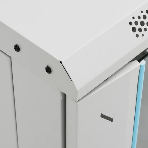 15U Network Cabinet with Swivel Feet, 19-Inch Rack, Lockable Tempered Glass Door, IP20 Rated, Grey Steel Enclosure, 60 x 45 x 86 cm in Kuwait