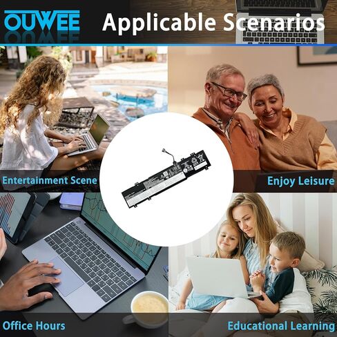 بطارية كمبيوتر محمول L22C3PF2 L22M3PF2 متوافقة مع Lenovo V14 G4 AMN / V15 G4 AMN IAN/IdeaPad Slim 3-15IRU9 3-14ABR8 3-15ABR8 3-16ABR8 Series L22B3PF2 L22C3PF2 L22M3PF2 5B11K09313 47Wh 11.31 فولت in Kuwait