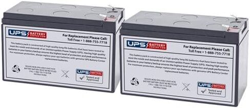 12V 7.2Ah F2 - مجموعة بطاريات بديلة متوافقة لمنتجات Ultra 1000 VA Backup UPS مع AVR in Saudi Arabia