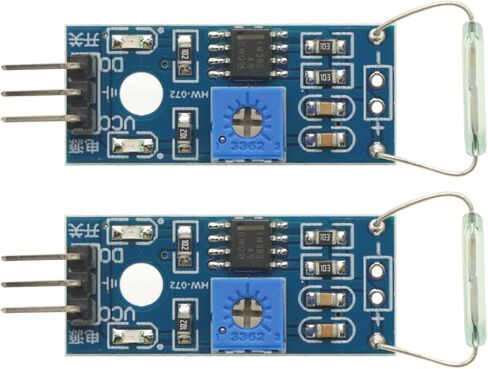 2Pcs Reed Sensor Module Reed Switch Magnetic Switch for Arduino in Saudi Arabia