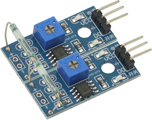 2Pcs Reed Sensor Module Reed Switch Magnetic Switch for Arduino in Saudi Arabia