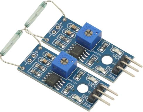 2Pcs Reed Sensor Module Reed Switch Magnetic Switch for Arduino in Saudi Arabia