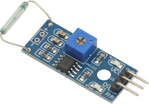 2Pcs Reed Sensor Module Reed Switch Magnetic Switch for Arduino in Saudi Arabia