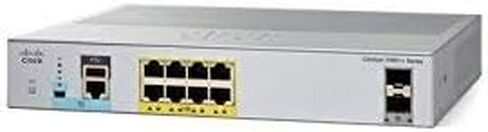 Cisco SG350-10MP-K9 محول جيجابت PoE مُدار بـ 10 منافذ مع محول طاقة (متجدد) in Kuwait
