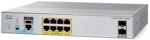 Cisco SG350-10MP-K9 محول جيجابت PoE مُدار بـ 10 منافذ مع محول طاقة (متجدد) in Kuwait
