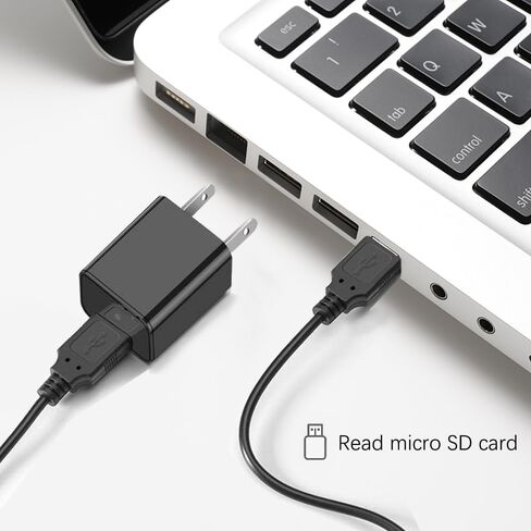 جاسوس لاسلكي ذكي صغير 1080 بكسل شاحن USB كاميرا واي فاي كاميرا أمان مخفية داخلية مراقبة الطفل كاميرا مراقبة أمنية كشف الحركة مع تطبيق تغذية مباشرة in Kuwait