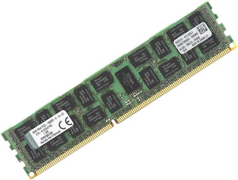 تقنية Kingston 16 جيجابايت (1 × 16 جيجابايت) 1333 ميجا هرتز DDR3 PC3-10600 Reg ECC ذات الجهد المنخفض DIMM لخوادم HP/Compaq المختارة KTH-PL313LV/16G in Saudi Arabia