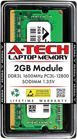 A-Tech 16GB Kit (2x8GB) RAM for Dell Latitude 3570, 3560, 3470, 3460 Laptop | DDR3/DDR3L 1600 MHz SODIMM PC3L-12800 Memory Upgrade in Saudi Arabia