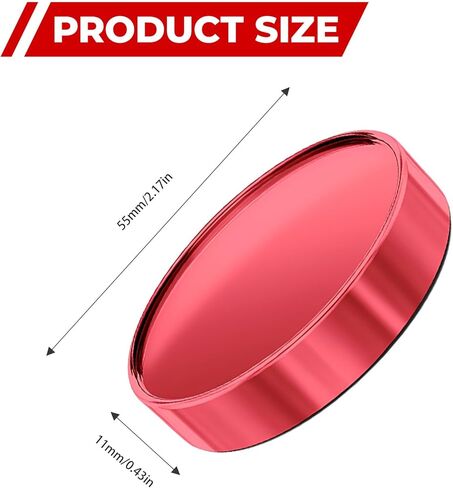 Lens Cap Compatible with Fuji Instax Mini Evo Camera, ABS Protective Cover with Flocking Interior, Color for Dust & Scratch Prevention (Red) in Saudi Arabia