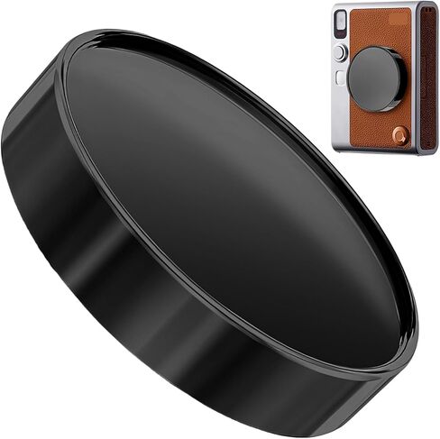 Lens Cap Compatible with Fuji Instax Mini Evo Camera, ABS Protective Cover with Flocking Interior, Color for Dust & Scratch Prevention (Red) in Saudi Arabia