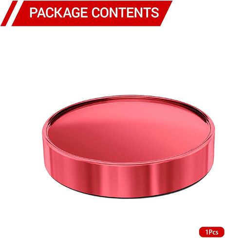 Lens Cap Compatible with Fuji Instax Mini Evo Camera, ABS Protective Cover with Flocking Interior, Color for Dust & Scratch Prevention (Red) in Saudi Arabia