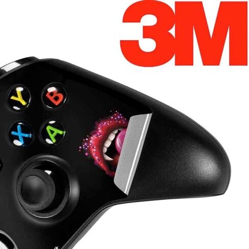 ملصق Skinit المخصص للألعاب متوافق مع وحدة تحكم Xbox One S - مرخص رسميًا من Sarah Richter Vampire Skull Lollypop من تصميم Sarah Richter in Kuwait