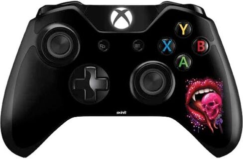 ملصق Skinit المخصص للألعاب متوافق مع وحدة تحكم Xbox One - مرخص رسميًا من Sarah Richter Vampire Skull Lollypop من تصميم Sarah Richter in Kuwait