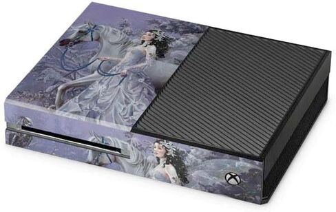 Skinit Decal Gaming Skin Compatible with Xbox One Console - Officially Licensed Nene Thomas Fairy with Horse in Snow by Nene Thomas Design in Saudi Arabia