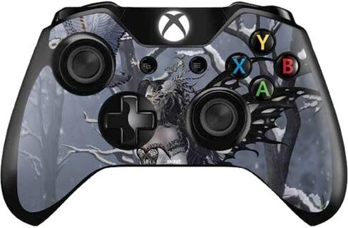 Skinit Decal Gaming Skin Compatible with Xbox One Controller - Officially Licensed Nene Thomas Fairy with Owl in Snow by Nene Thomas Design in Saudi Arabia
