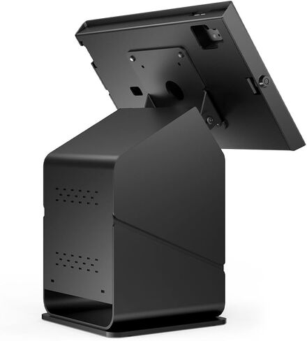 Compulocks iPad Pro M4/M5 Apex Enclosure - Secure Tablet Printer Kiosk Stand - Durable, Stylish, User-Friendly Design for Meeting Rooms, Business Events & Workspaces - Black Finish in Saudi Arabia