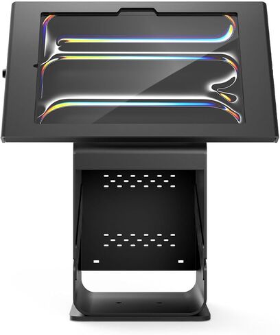 Compulocks iPad Pro M4/M5 Apex Enclosure - Secure Tablet Printer Kiosk Stand - Durable, Stylish, User-Friendly Design for Meeting Rooms, Business Events & Workspaces - Black Finish in Saudi Arabia