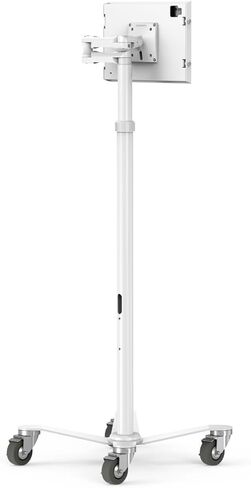Compulocks iPad Air M2 13" (2024), Apex Enclosure Rolling Cart - Rise Freedom Extended White in Saudi Arabia