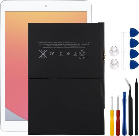 بطارية A1484 3.73 فولت 8827 مللي أمبير في الساعة، متوافقة مع Apple iPad Air A1475، A1474، تأتي مع أداة تركيب البطارية in Kuwait