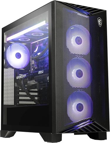 سطح المكتب للألعاب MSI Aegis ZS2: معالج AMD R9-9900X، NVIDIA Geforce RTX 5070، 64 جيجابايت DDR5، 2 تيرابايت M.2 NVMe SSD، تبريد سائل، Wi-Fi 6E، VR-Ready، لوحة مفاتيح وماوس، Window 11 Pro in Saudi Arabia