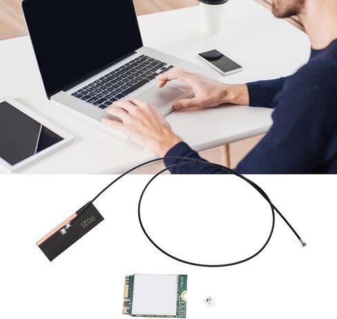 M.2 WiFi 6 Network Card, BT 5.2 Dual Band Wireless Network Card 900Mbps for 10 11, Wireless in Saudi Arabia