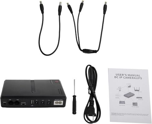 1018L متعدد الجهد DC UPS احتياطية إمدادات الطاقة 5V 9V 12V نظام الطاقة غير المنقطعة لجهاز التوجيه الهاتف كاميرا الأمن (1018L) in Kuwait