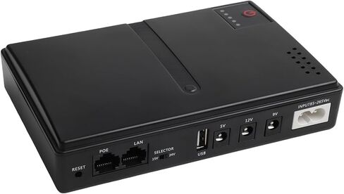 1018L متعدد الجهد DC UPS احتياطية إمدادات الطاقة 5V 9V 12V نظام الطاقة غير المنقطعة لجهاز التوجيه الهاتف كاميرا الأمن (1018L) in Kuwait