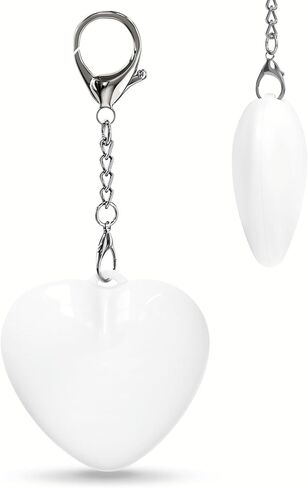 2PCS Rechargeable Heart-Shaped Purse Light - Portable Hanging Keychain Bag Light for Purse, Creative Night Light Gift for Women in Saudi Arabia