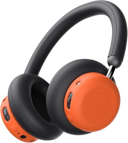 غطاء حافظة سماعات الرأس CMF by Nothing Pro Shell، غطاء حماية من السيليكون متوافق مع CMF by Nothing Headphone Pro، ملحقات حافظة سماعات الرأس الناعمة المضادة للخدش والصدمات (برتقالي) in Kuwait