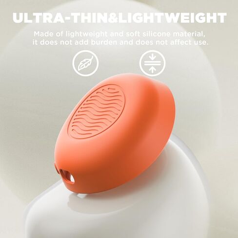 غطاء حافظة سماعات الرأس CMF by Nothing Pro Shell، غطاء حماية من السيليكون متوافق مع CMF by Nothing Headphone Pro، ملحقات حافظة سماعات الرأس الناعمة المضادة للخدش والصدمات (برتقالي) in Kuwait