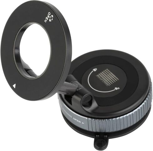 Bulletpoint Mounting Solutions Strong Vacuum Suction Base Adjustable Magnetic Car Phone Holder Compatible with MagSafe in Saudi Arabia