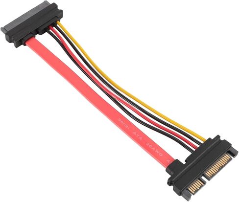 كابل تمديد SAS29P F أنثى إلى ذكر، سلك محول لوحة الكترونية معززة SATA22P M للاستخدام الداخلي والخارجي، توصيل محركات الأقراص الصلبة SAS in Kuwait