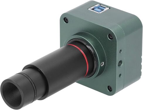 Electronic Microscope Camera 4K 8MP USB3.0 Digital Eyepiece with 0.5X Lens and Adapters in Saudi Arabia