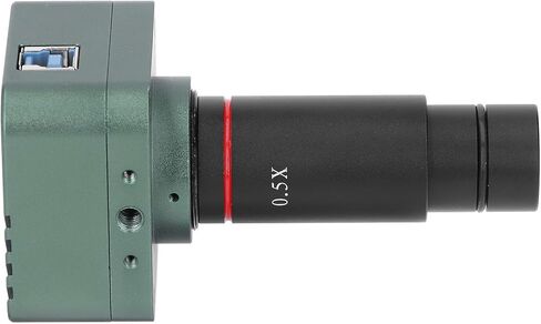 Electronic Microscope Camera 4K 8MP USB3.0 Digital Eyepiece with 0.5X Lens and Adapters in Saudi Arabia