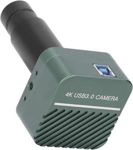 Electronic Microscope Camera 4K 8MP USB3.0 Digital Eyepiece with 0.5X Lens and Adapters in Saudi Arabia
