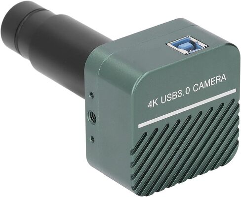 Electronic Microscope Camera 4K 8MP USB3.0 Digital Eyepiece with 0.5X Lens and Adapters in Saudi Arabia