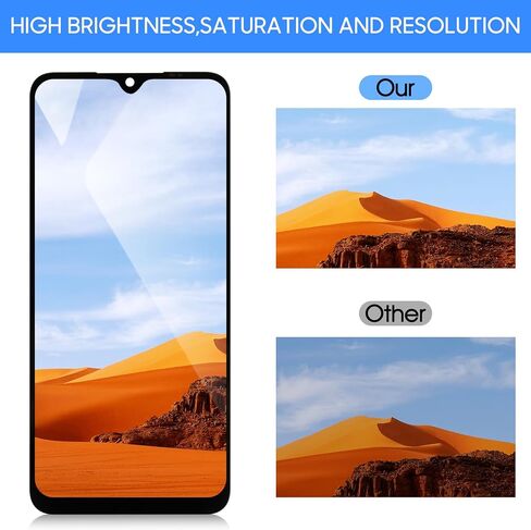 استبدال شاشة TFT لشاشة Samsung Galaxy A36 LCD لشاشة Samsung Galaxy A36 5G SM-A366U1، A366E، A366B/DS أجزاء إصلاح مجموعة التحويل الرقمي التي تعمل باللمس مع أدوات (أسود، بدون بصمة) in Kuwait