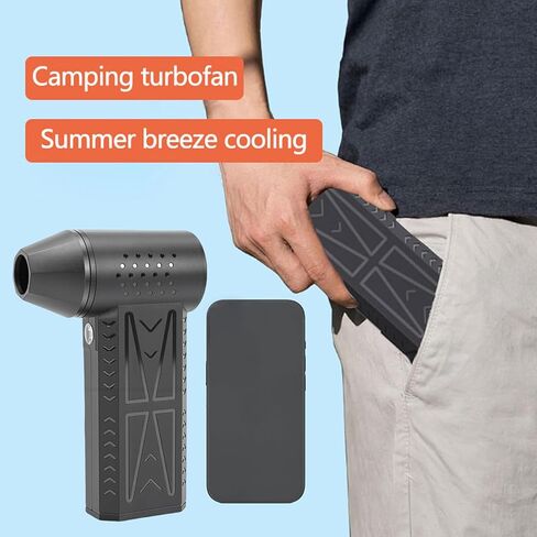 Compressed Air Duster, 130000RPM Powerful Cordless Electric Dust Blower Handheld Vacuum Cleaner with LED Light for Home Car in Saudi Arabia