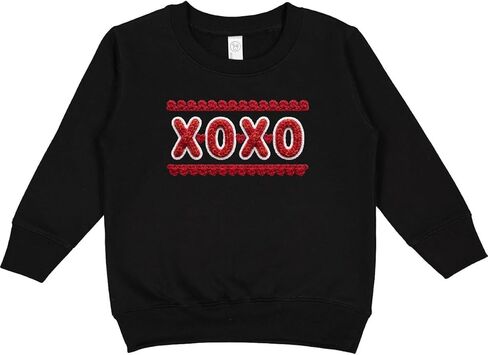 سترة إنكتاستيك XOXO المحبوكة لعيد الحب للأطفال الصغار in Kuwait