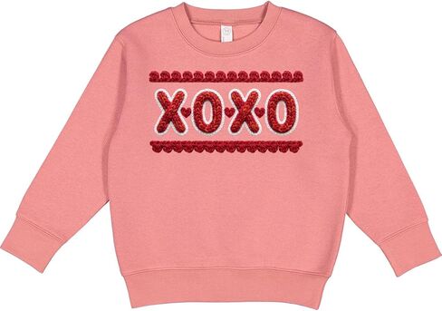 سترة إنكتاستيك XOXO المحبوكة لعيد الحب للأطفال الصغار in Kuwait