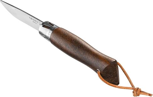 سكين جيب OPINEL NEO6 قابل للطي وغير قابل للقفل، OPIFLEX، تصميم بديهي، مقابض خشبية مجلد EDC، شفرة 2.75 بوصة (جوز) in Kuwait