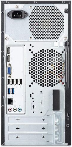 جهاز كمبيوتر ايسر اسباير TC-885-UA91، الجيل التاسع انتل كور i3-9100، 8 جيجا DDR4، 512 جيجا اس اس دي، 8X DVD، 802.11AC واي فاي، USB 3.1 نوع C، ويندوز 10 هوم، اسود in Kuwait
