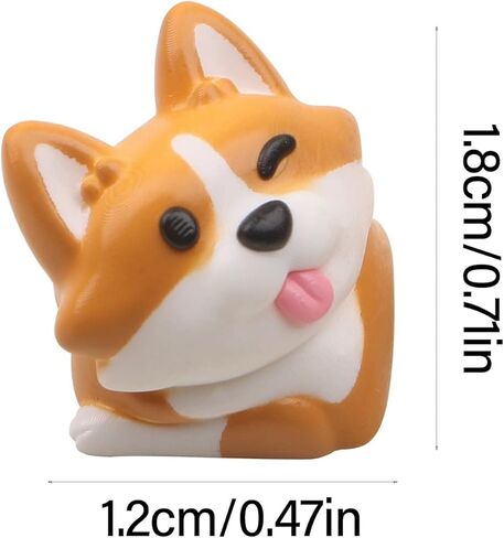تخصيص ESCs Keycap Corgis Butt 3D ABS PVC للوحة المفاتيح الميكانيكية Corgis Butt in Kuwait