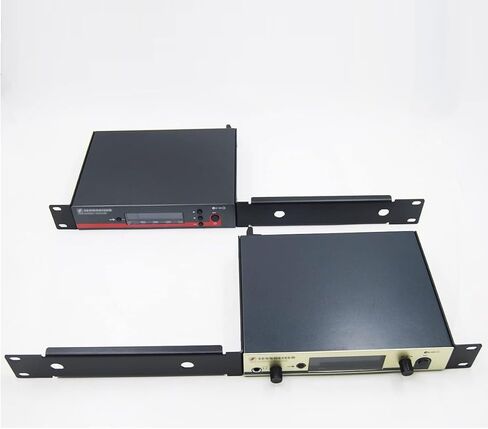 مجموعة أدوات التثبيت على الرف مناسبة لتركيب أجهزة الاستقبال Senheiser G 3 G 4 ew100 135 300 335 835 845 935 945 GA 3 GA 4 على توزيع حامل قياسي 1U مقاس 19 بوصة in Kuwait