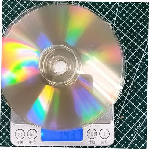 Vaguelly 10pcs Transparent DIY Cd Discs for Wall Decor Creative Painting Craft Projects Modern Aesthetic Decoration for Teens DIY Activities in Saudi Arabia