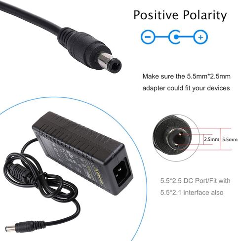 COOLM 9V 5A موائم مصدر تيار 45W AC 100-240V إلى DC 9 فولت 5Amp 5 Amp محول 9V5A لشريط LED ضوء كاميرا CCTV in Saudi Arabia