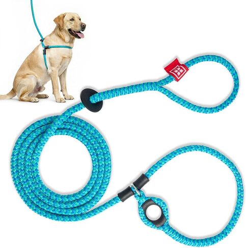Harness Lead Escape Resistant, Reduces Pull Dog Harness, Medium/Large, Black in Kuwait